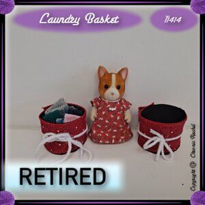 2-Pack Filled & Empty Laundry Baskets